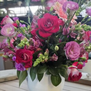 Pink and Red Floral Delight