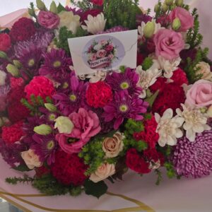 Giant mixed flower bouquet