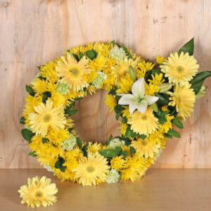 Golden Grace Wreath