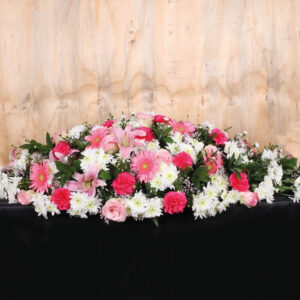 Pink Shades with White Wreath