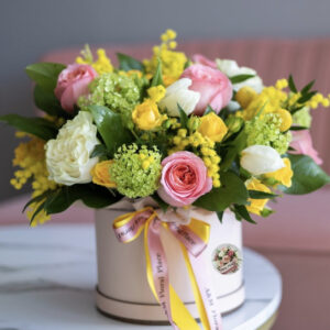 Pastel Assorted Flower Box