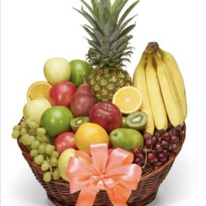 Abundant Fresh Fruit Gift Basket
