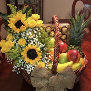 Deluxe Floral & Fruit Delight