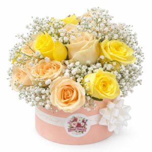 Golden Grace Rose Box