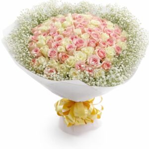 Blush Symphony Rose Bouquet